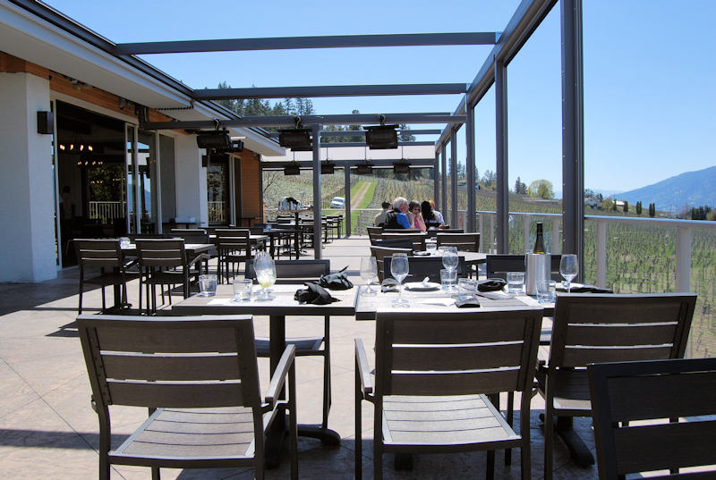 Outlook Restaurant at Gray Monk Estate Winery